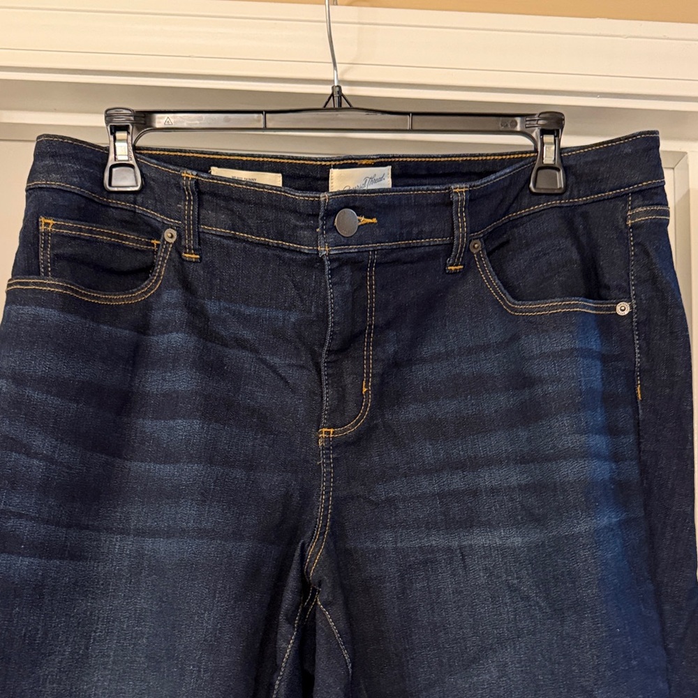 Universal Thread Dark Blue Straight Leg Jeans
